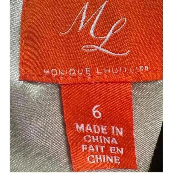 Monique Lhuillier Calypso Lace Cocktail Mini Dress 6 S Long Sleeve Bridal BHLDN - Picture 6 of 10